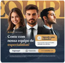 Profissional analisando métricas de social media